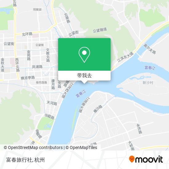 富春旅行社地图