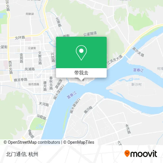 北门通信地图