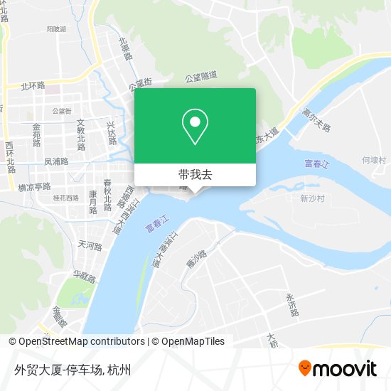外贸大厦-停车场地图