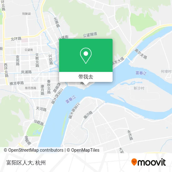 富阳区人大地图
