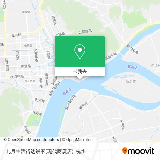 九月生活裕达饼家(现代商厦店)地图