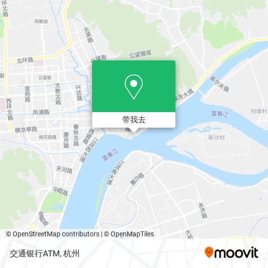 交通银行ATM地图