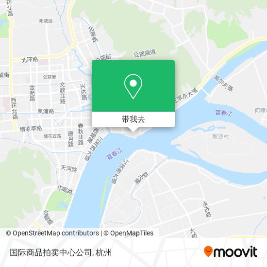 国际商品拍卖中心公司地图