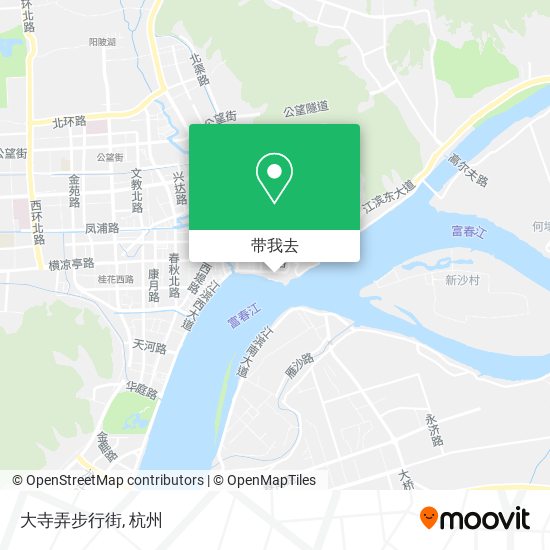大寺弄步行街地图