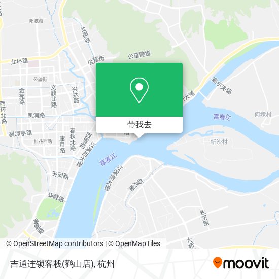 吉通连锁客栈(鹳山店)地图