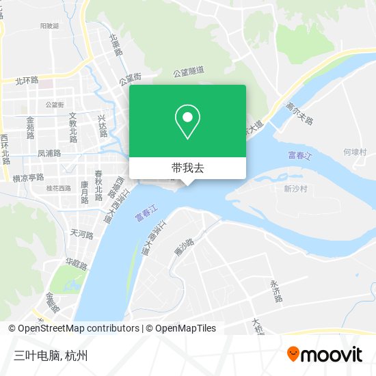三叶电脑地图