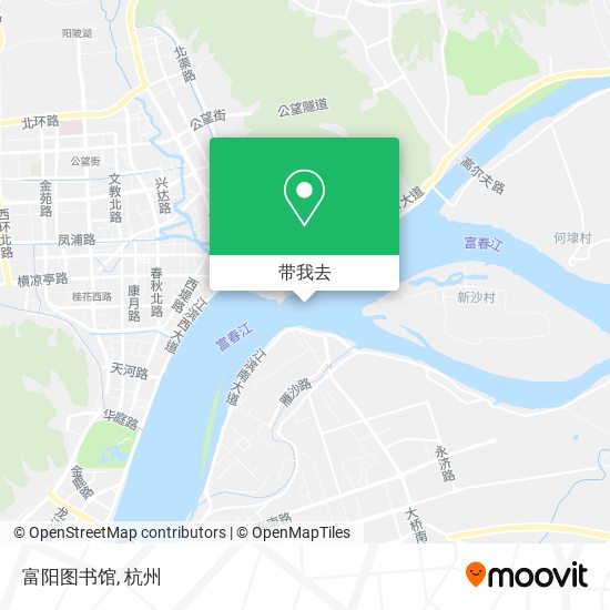 富阳图书馆地图