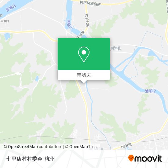 七里店村村委会地图