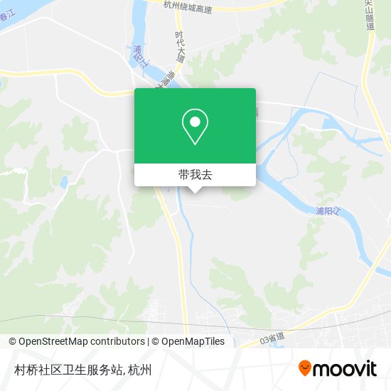 村桥社区卫生服务站地图