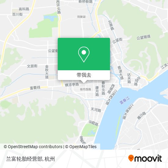 兰富轮胎经营部地图
