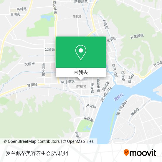 罗兰佩蒂美容养生会所地图