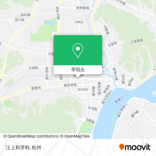 汪上和牙科地图