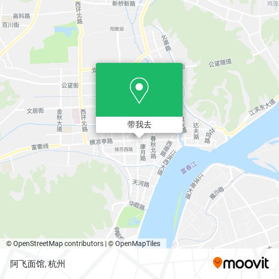 阿飞面馆地图
