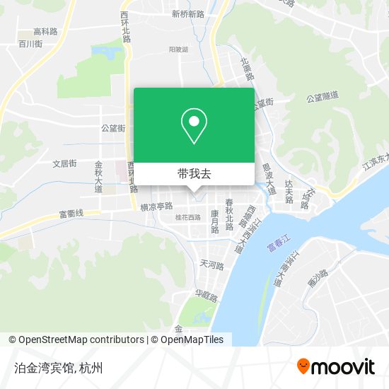 泊金湾宾馆地图