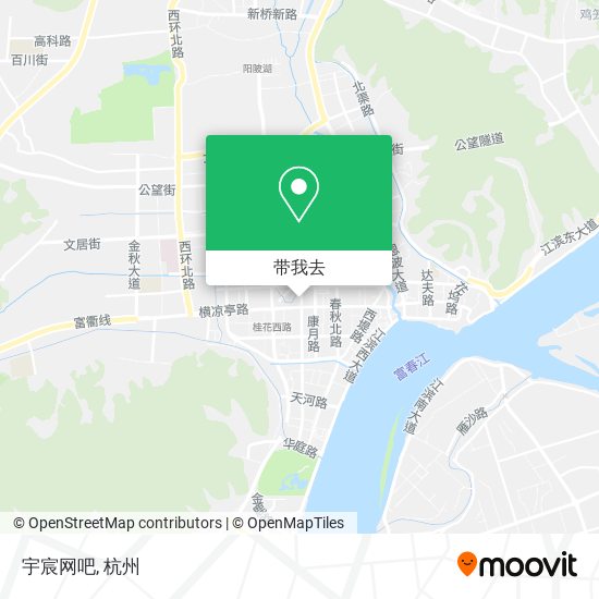 宇宸网吧地图