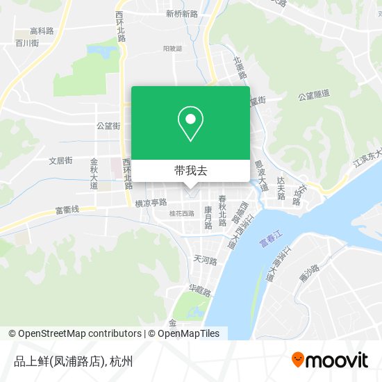品上鲜(凤浦路店)地图