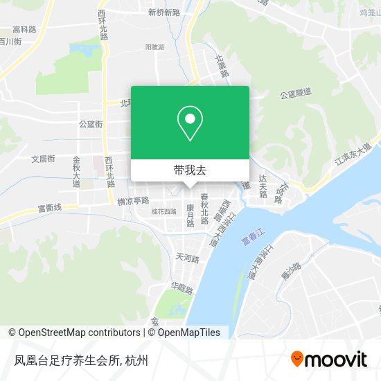 凤凰台足疗养生会所地图