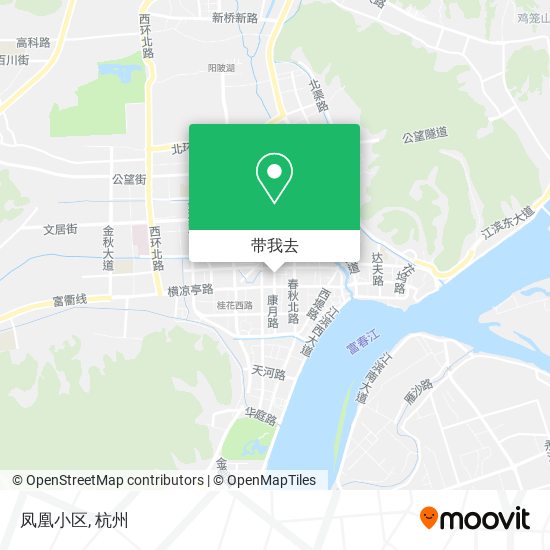 凤凰小区地图