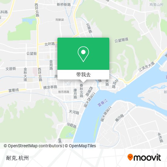 耐克地图