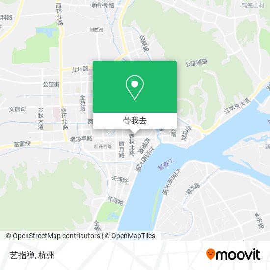 艺指禅地图