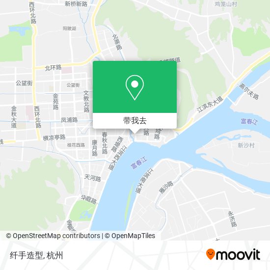 纤手造型地图