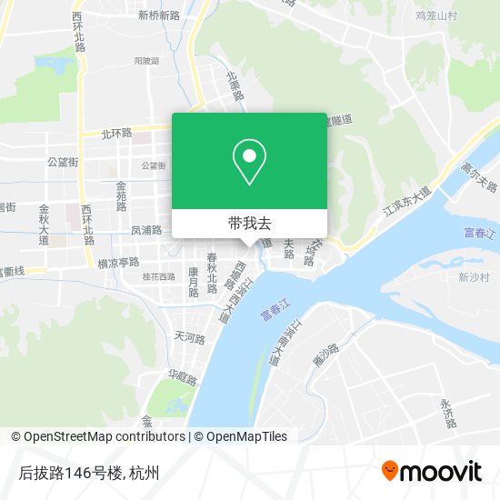 后拔路146号楼地图