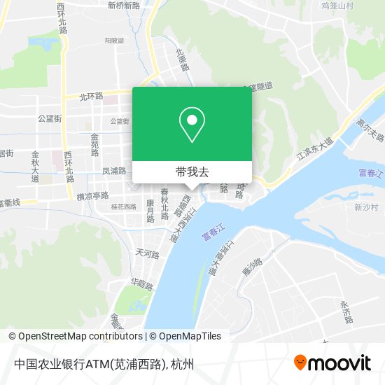 中国农业银行ATM(苋浦西路)地图