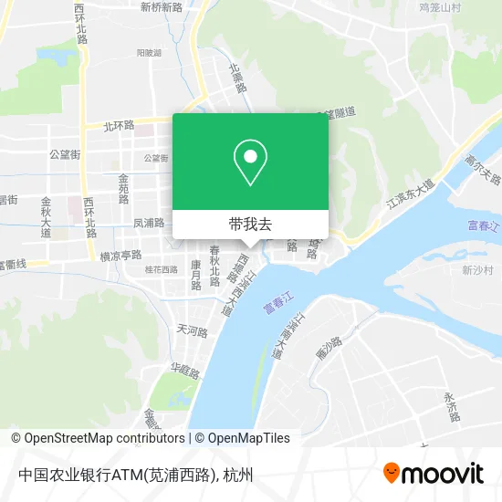中国农业银行ATM(苋浦西路)地图