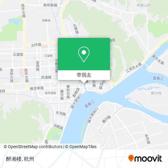 醉湘楼地图