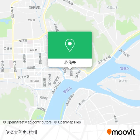 茂源大药房地图