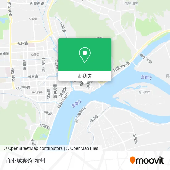 商业城宾馆地图