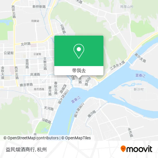 益民烟酒商行地图