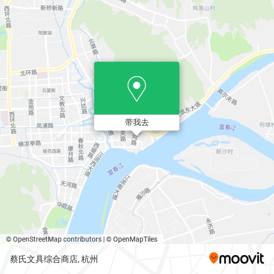 蔡氏文具综合商店地图