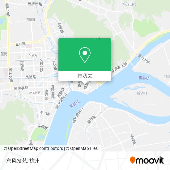 东风发艺地图