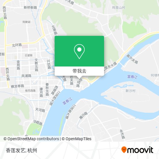 香莲发艺地图