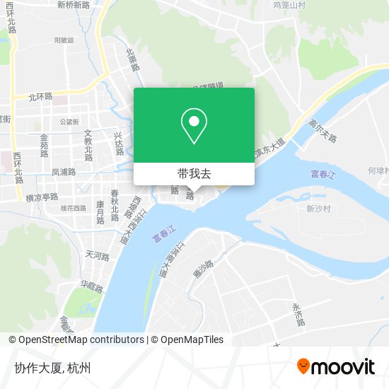 协作大厦地图