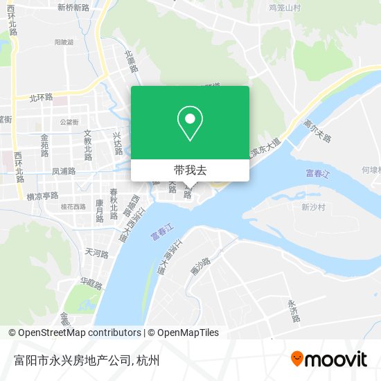富阳市永兴房地产公司地图
