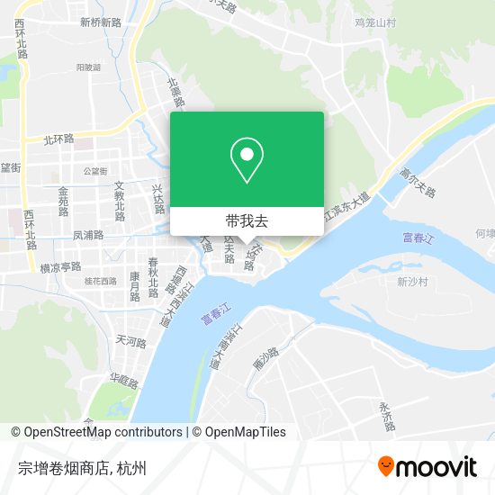 宗增卷烟商店地图