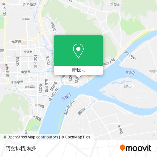 阿鑫排档地图