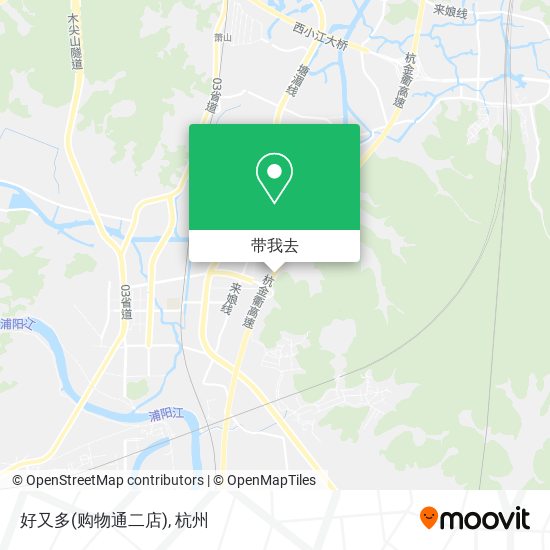好又多(购物通二店)地图
