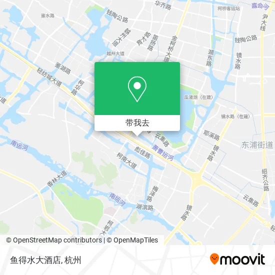 鱼得水大酒店地图