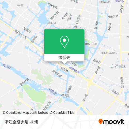 浙江金桥大厦地图