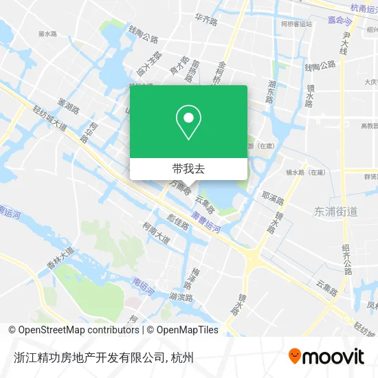 浙江精功房地产开发有限公司地图