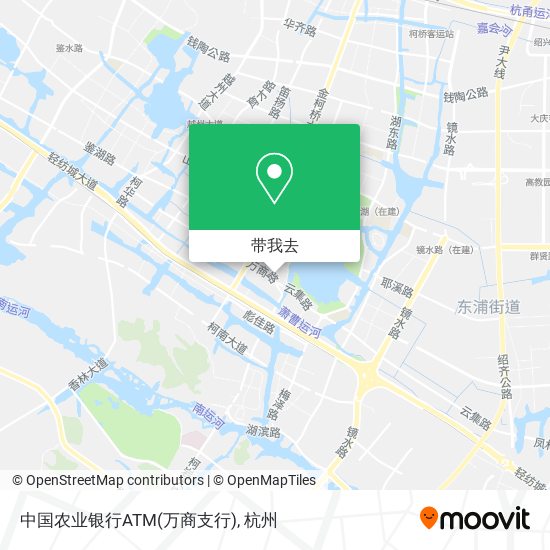 中国农业银行ATM(万商支行)地图