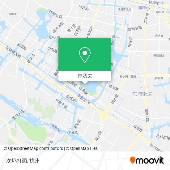 次坞打面地图