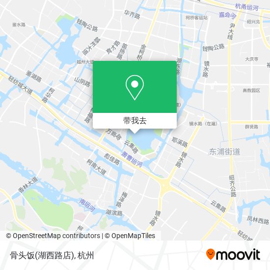 骨头饭(湖西路店)地图