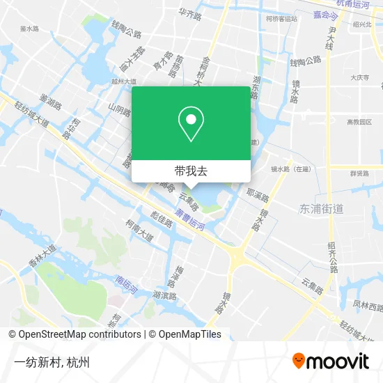 一纺新村地图