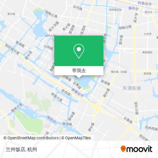 兰州饭店地图