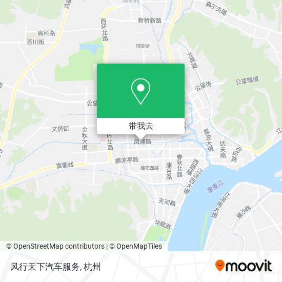 风行天下汽车服务地图