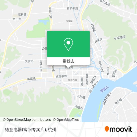 德意电器(富阳专卖店)地图